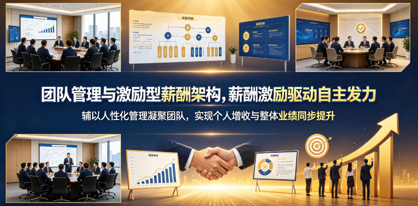 团队管理与激励型薪酬架构，薪酬激励驱动自主发力，辅以人性化管理凝聚团队，实现个人增收与整体业绩同步提升汇创网-网创项目_汇创网_中创网_福缘网_冒泡网_网创项目平台汇创网