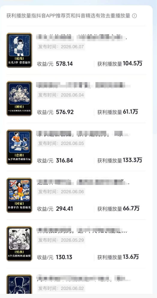 图片[2]汇创网-网创项目_汇创网_中创网_福缘网_冒泡网_网创项目平台抖音某博主的育儿Ai视频全流程0-1实操，伙伴计划+分成计划+商单收徒等多种收益，日入300+汇创网-网创项目_汇创网_中创网_福缘网_冒泡网_网创项目平台汇创网