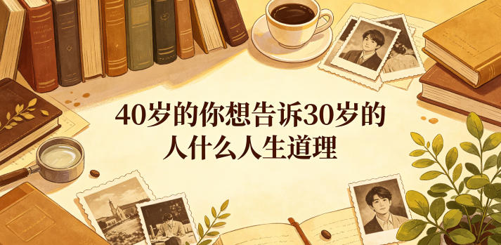 公众号付费文章：40岁的你想告诉30岁的人什么人生道理？汇创网-网创项目_汇创网_中创网_福缘网_冒泡网_网创项目平台汇创网