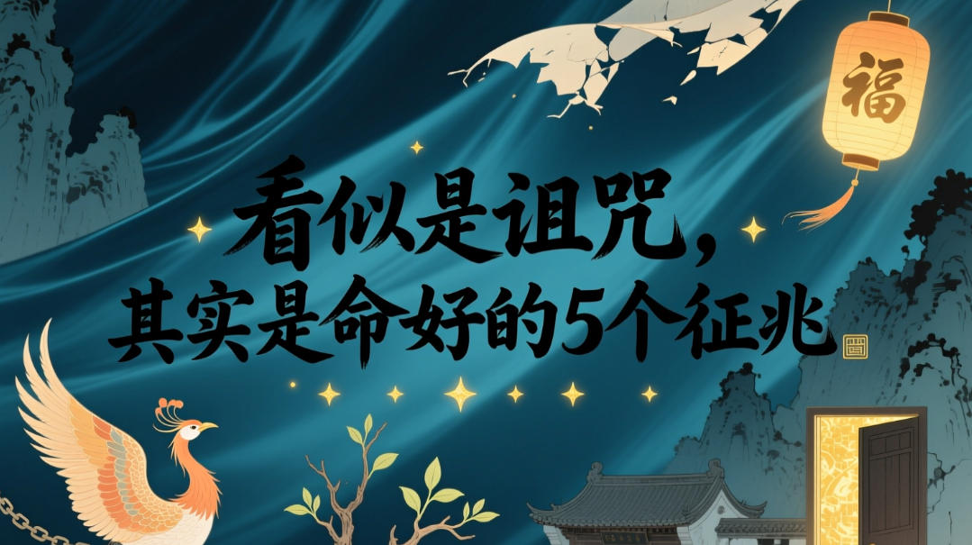 付费文章：看似是诅咒，其实是命好的5个征兆汇创网-网创项目_汇创网_中创网_福缘网_冒泡网_网创项目平台汇创网