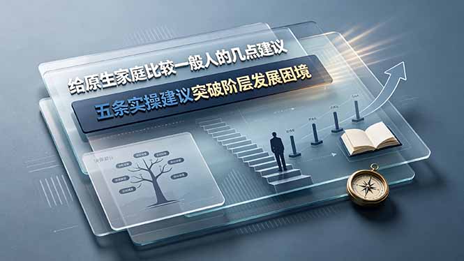 （19194期）付费文章：给原生家庭比较一般人的几点建议，五条实操建议突破阶层发展困境汇创网-网创项目_汇创网_中创网_福缘网_冒泡网_网创项目平台汇创网