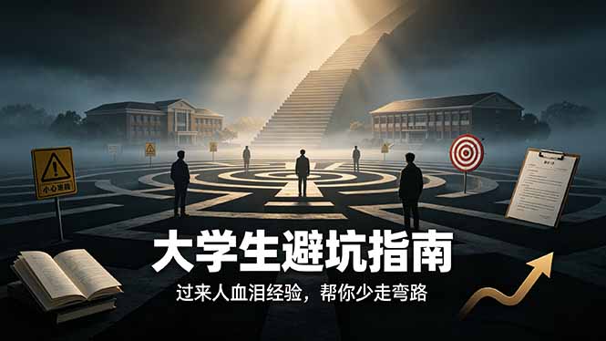 (19195期)付费文章:大学生避坑指南 ,过来人血泪经验,帮你少走弯路汇创网-网创项目_汇创网_中创网_福缘网_冒泡网_网创项目平台汇创网