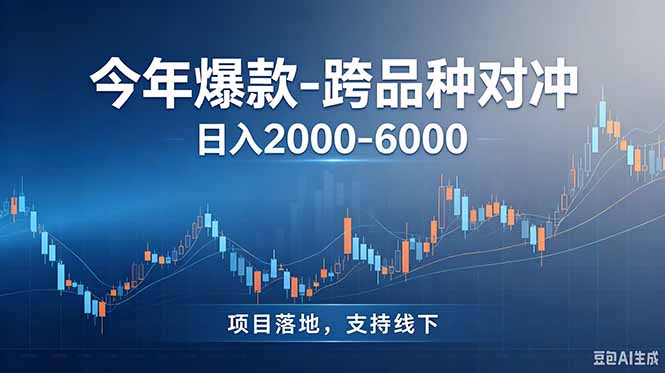 （19143期）跨品种最新对冲震撼首发！日收益2000-6000+，项目绿色长久，安全稳健，合规靠谱，可批量放大汇创网-网创项目_汇创网_中创网_福缘网_冒泡网_网创项目平台汇创网