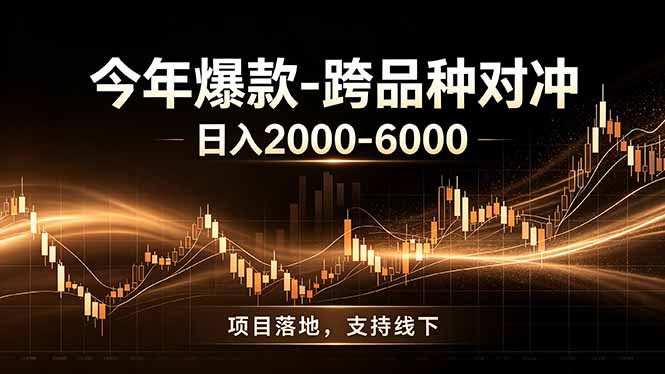 （19179期）全新跨品种对冲模式上线！日稳定盈利 2000-6000，合规长久可批量放大汇创网-网创项目_汇创网_中创网_福缘网_冒泡网_网创项目平台汇创网